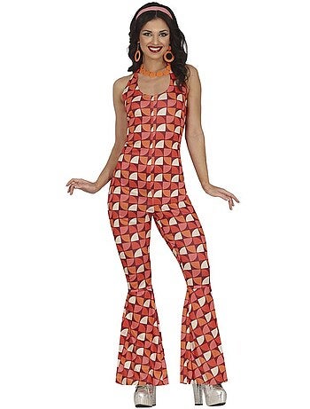 Costume de fille disco des années 70