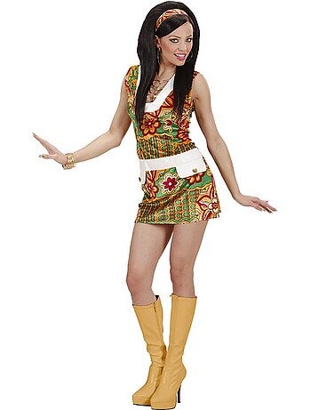 Costume de fille en velours des années 60