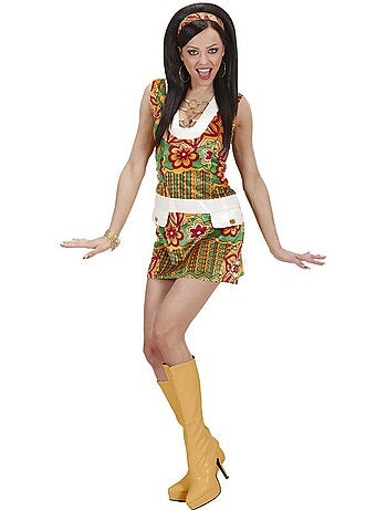 Costume de fille en velours des années 60