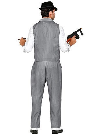 Costume de gangster avec cravate
