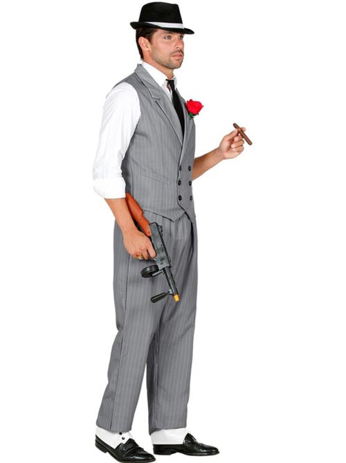 Costume de gangster avec cravate - Kiabi