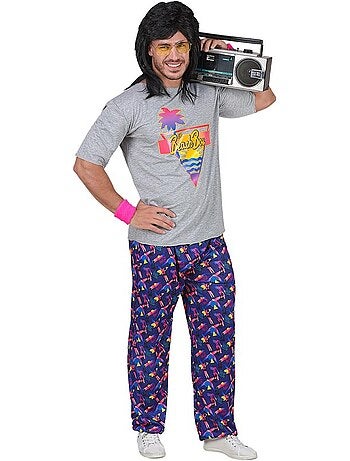 Costume de garçon avec t-shirt des années 80