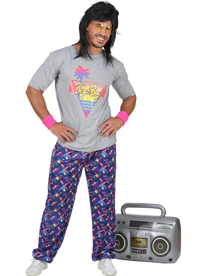 Costume de garçon avec t-shirt des années 80 Multicolore - Kiabi