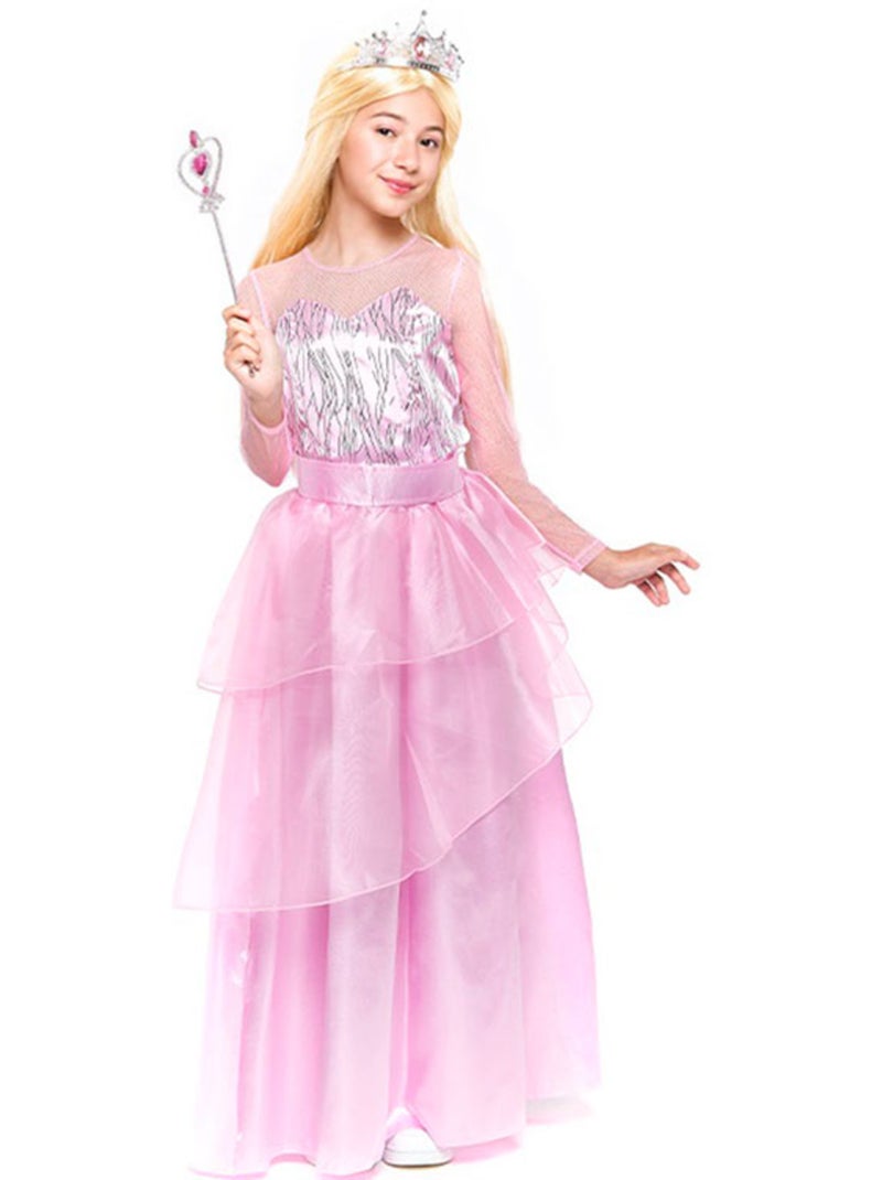 Costume de Glinda la Bonne Sorcière du Nord Multicolore - Kiabi