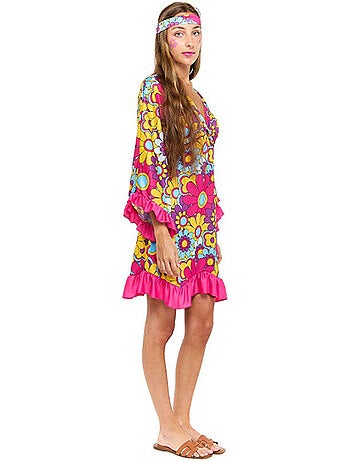 Costume de hippie marguerite