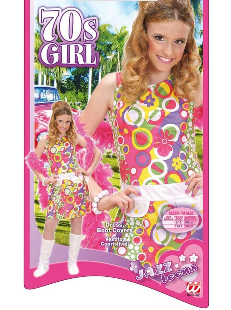 Costume de jazz girl des années 70 Multicolore - Kiabi