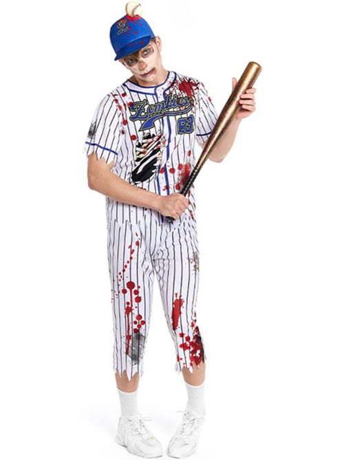 Costume de joueur de baseball zombie - Kiabi