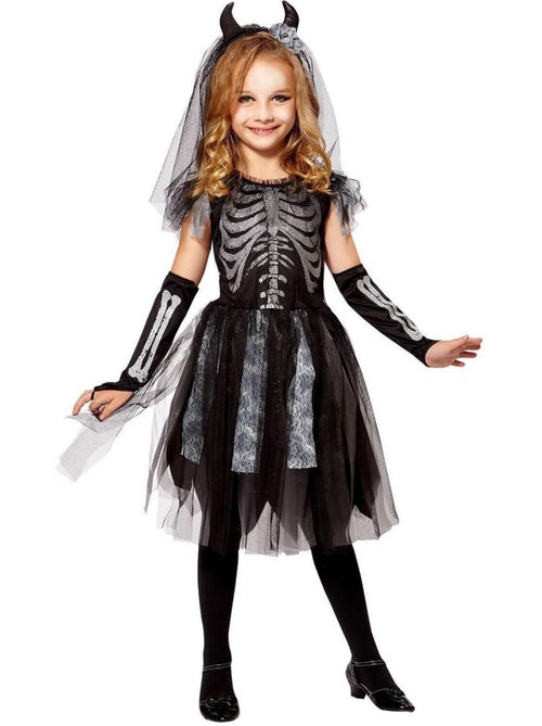 Costume de la mariée cadavre avec cornes - Kiabi