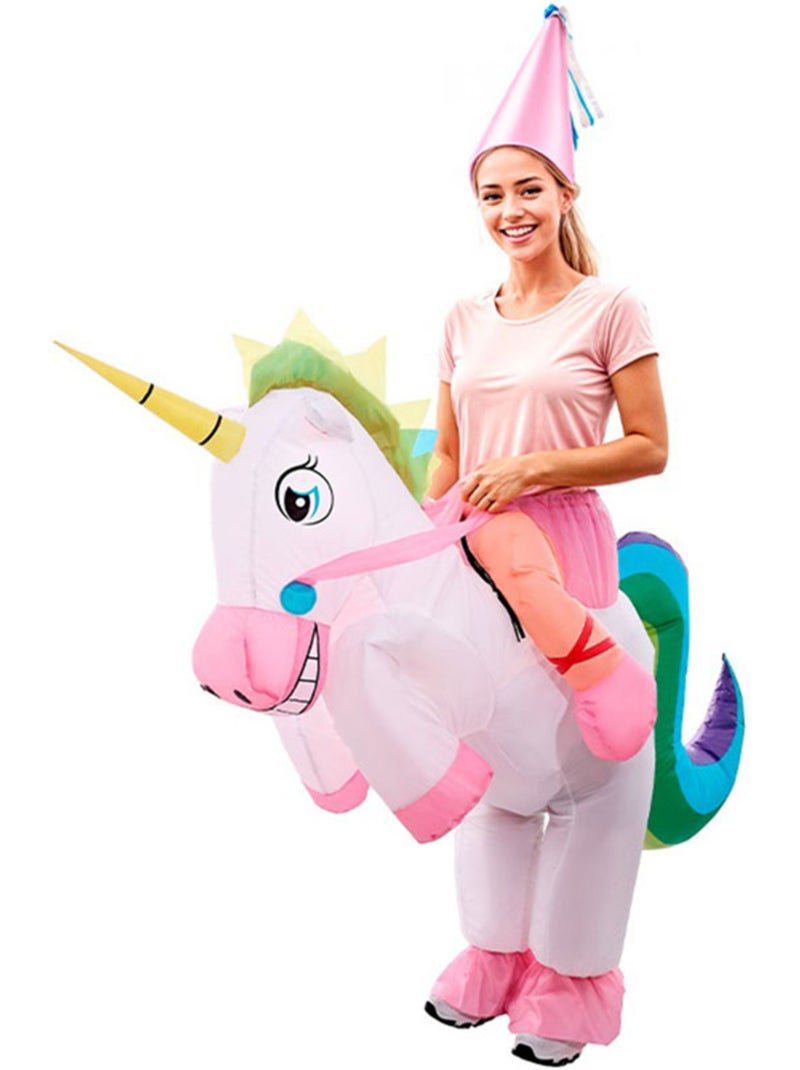 Costume de licorne gonflable Multicolore - Kiabi
