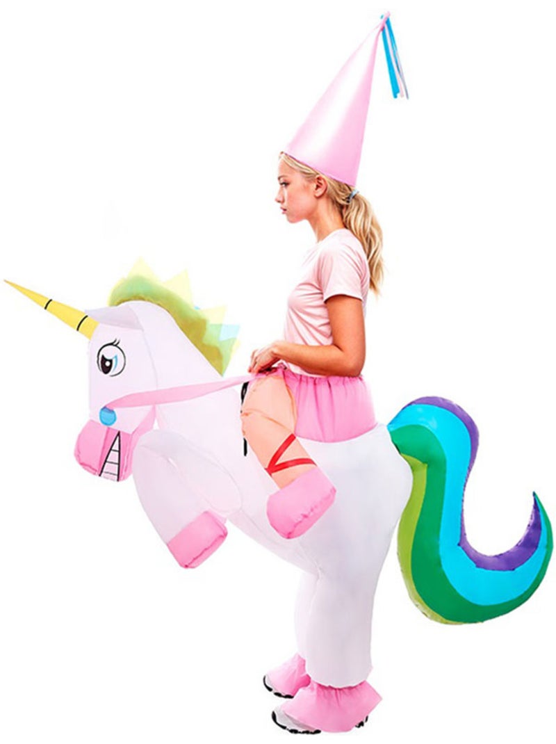 Costume de licorne gonflable Multicolore - Kiabi
