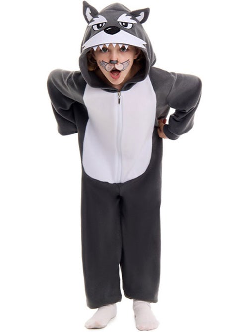 Costume de loup gris - Kiabi