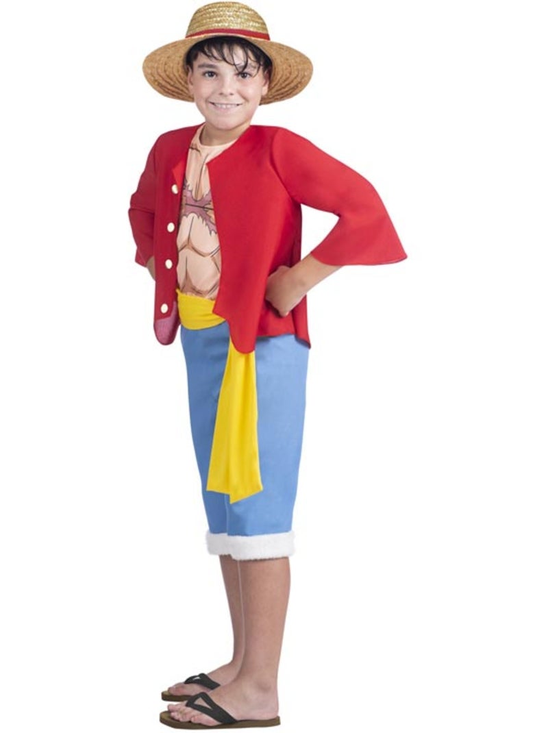 Costume de Luffy de One Piece Multicolore - Kiabi
