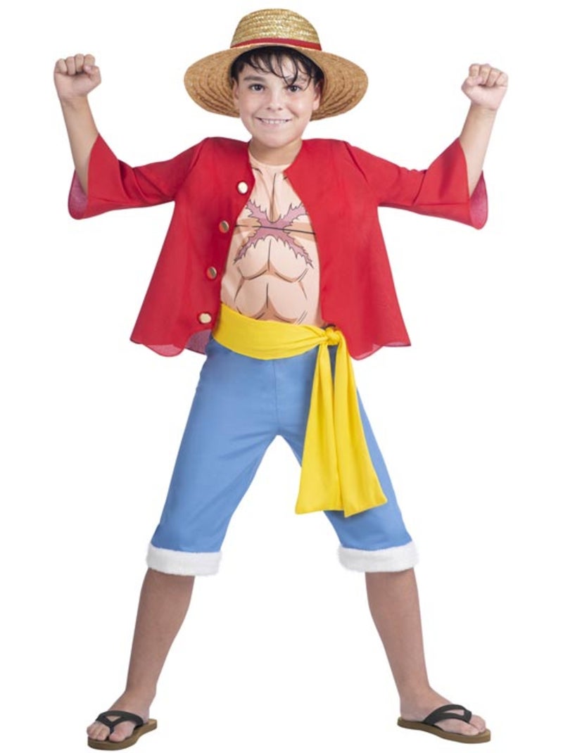 Costume de Luffy de One Piece Multicolore - Kiabi