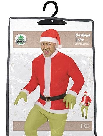 Costume de lutin de Noël grincheux
