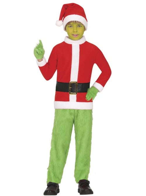 Costume de lutin de Noël grincheux - Kiabi