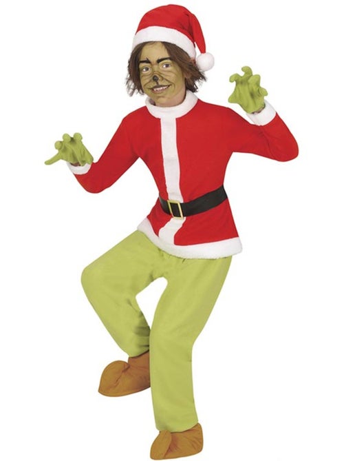 Costume de lutin de Noël grincheux - Kiabi