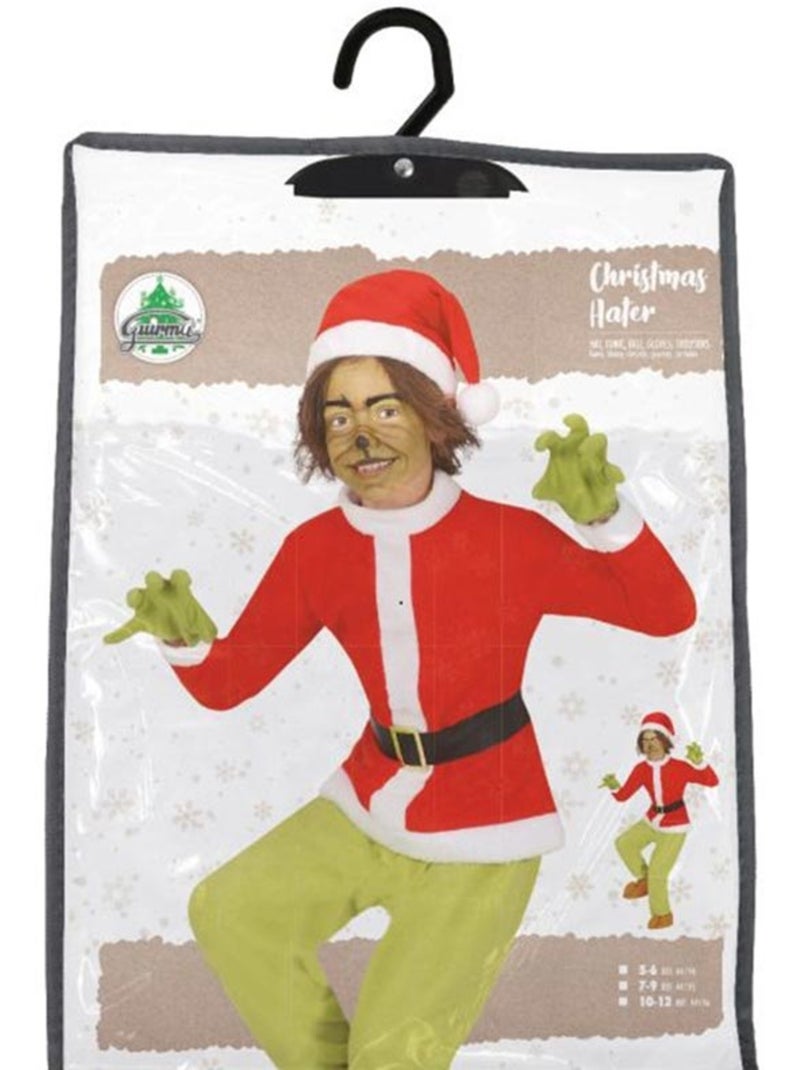 Costume de lutin de Noël grincheux Multicolore - Kiabi