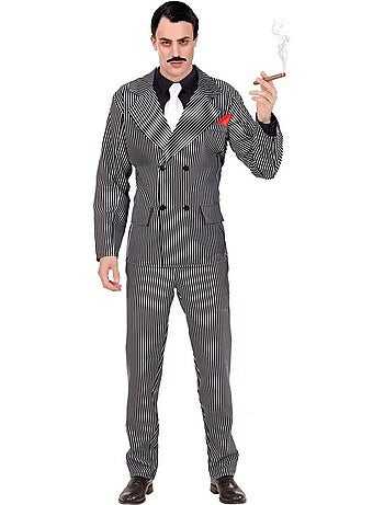 Costume de mafieux dans un costume fantaisie
