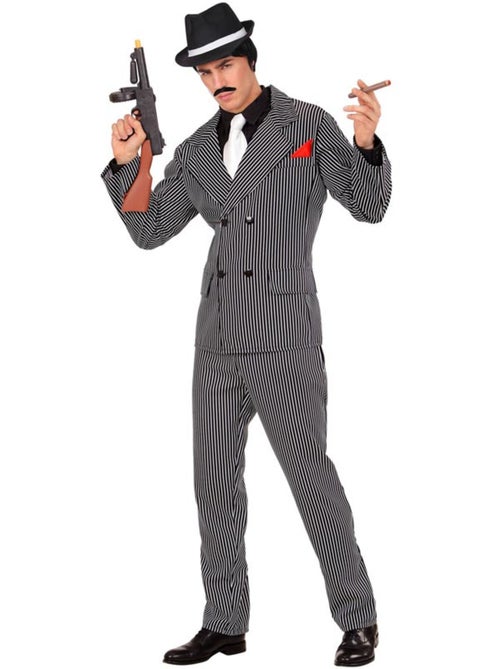 Costume de mafieux dans un costume fantaisie - Kiabi