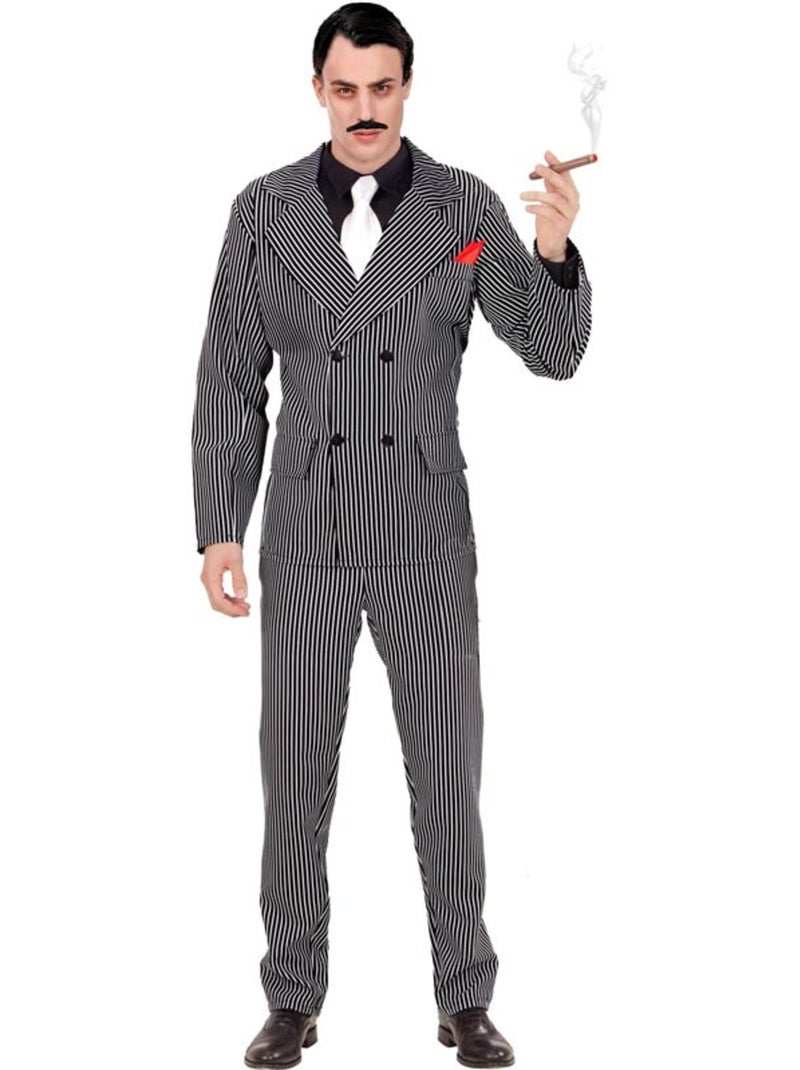 Costume de mafieux dans un costume fantaisie Multicolore - Kiabi