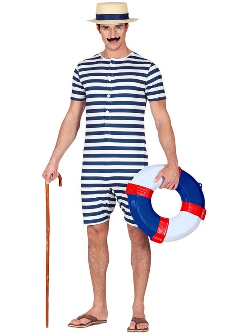 Costume de maillot de bain rétro des années 1950 Multicolore - Kiabi