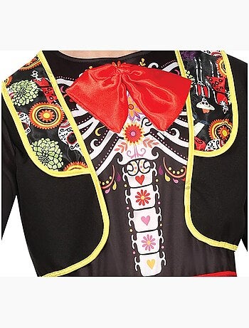 Costume de mariachi squelette