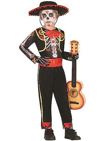 Costume de mariachi squelette