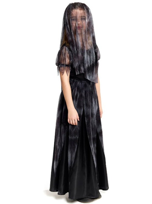Costume de mariée gothique avec voile - Kiabi