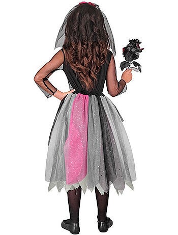 Costume de mariée squelette avec coiffe