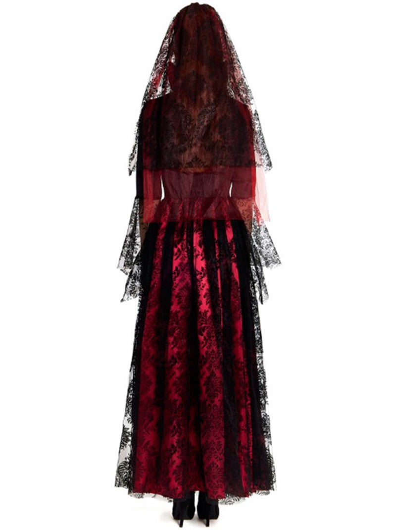 Costume de mariée vampire gothique Multicolore - Kiabi