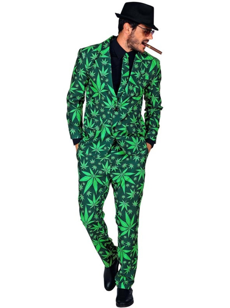 Costume de marijuana amusant Multicolore - Kiabi