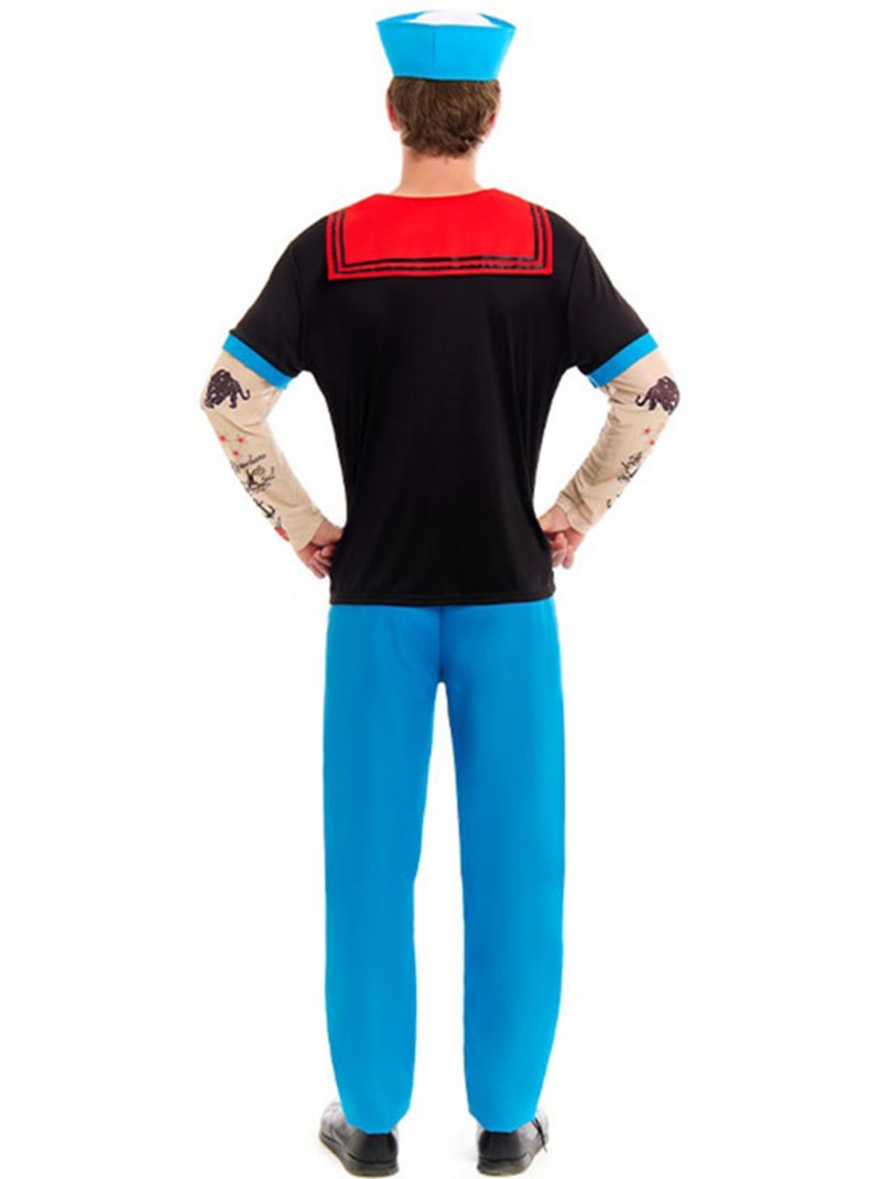 Costume de marin homme fort Multicolore - Kiabi