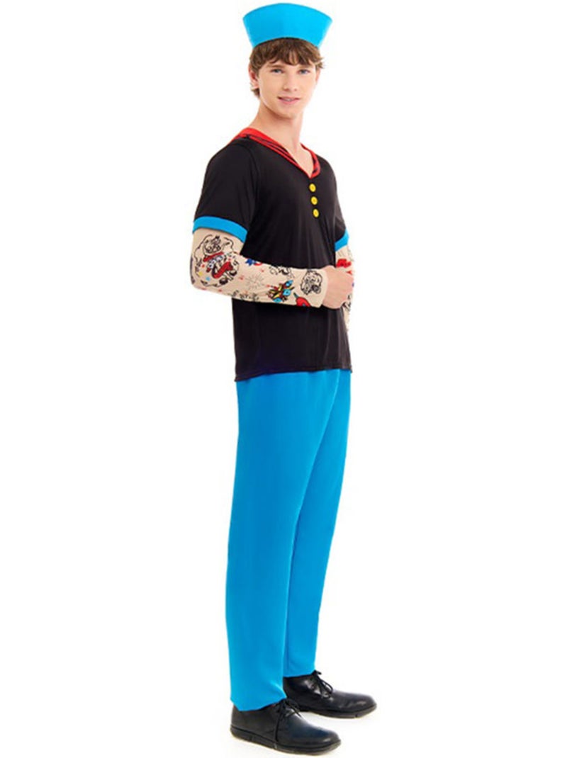 Costume de marin homme fort Multicolore - Kiabi