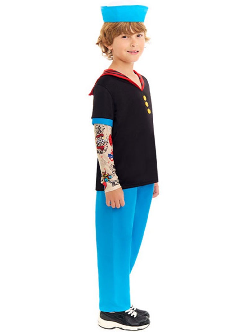 Costume de marin homme fort Multicolore - Kiabi