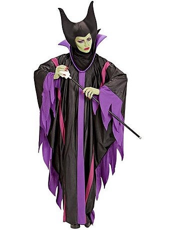 Costume de méchante reine de dessin animé