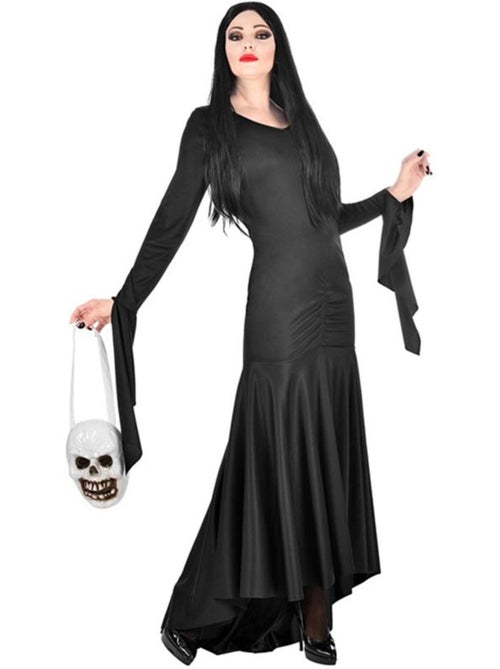 Costume de mère effrayante avec sac à tête de mort - Kiabi