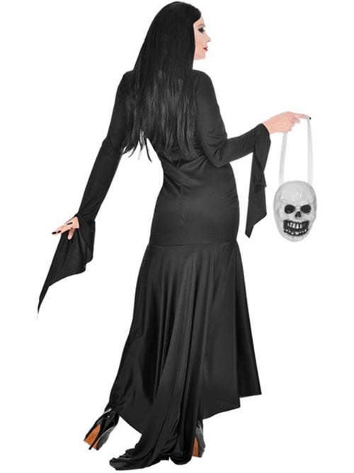 Costume de mère effrayante avec sac à tête de mort - Kiabi