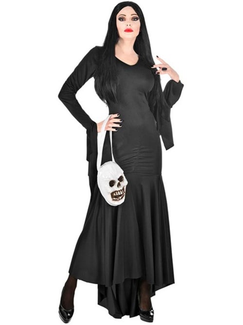 Costume de mère effrayante avec sac à tête de mort - Kiabi