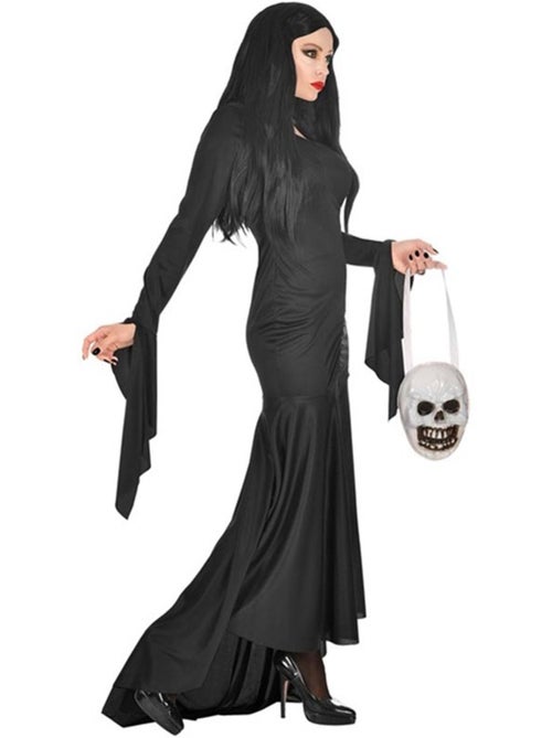 Costume de mère effrayante avec sac à tête de mort - Kiabi
