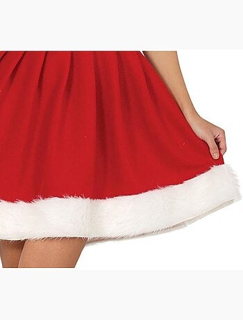 Costume de Mère Noël à capuche