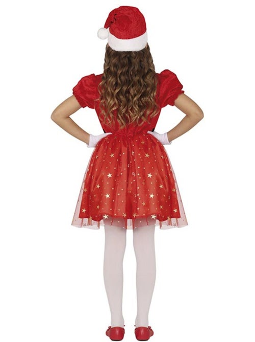 Costume de Mère Noël scintillant avec ceinture - Kiabi