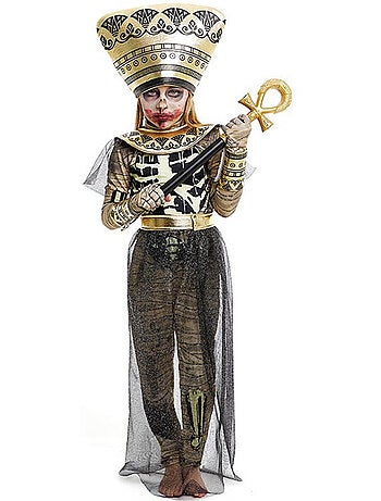 Costume de momie de pharaon avec coiffe
