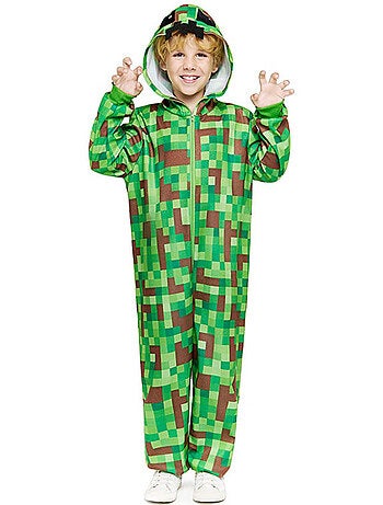 Costume de monstre explosif
