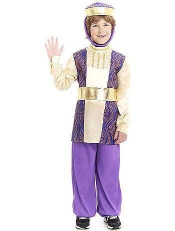 Costume de page du roi Balthazar avec chapeau