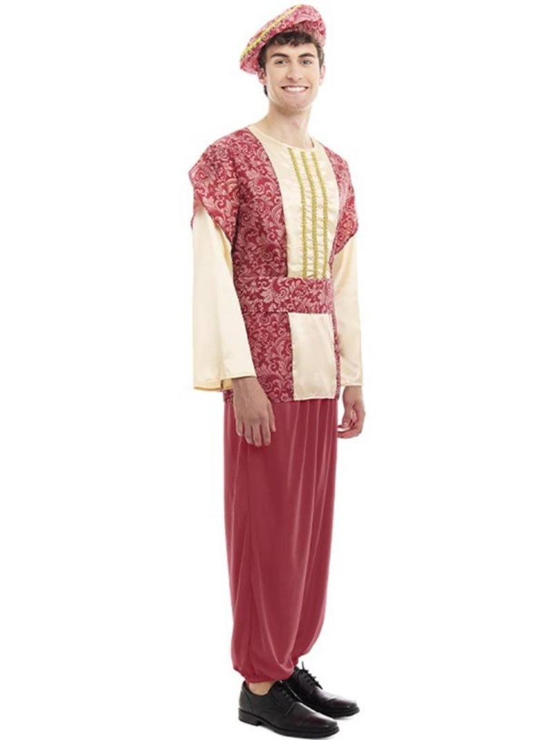 Costume de page du roi Gaspard avec chapeau Multicolore - Kiabi