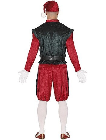 Costume de page elfe avec chapeau