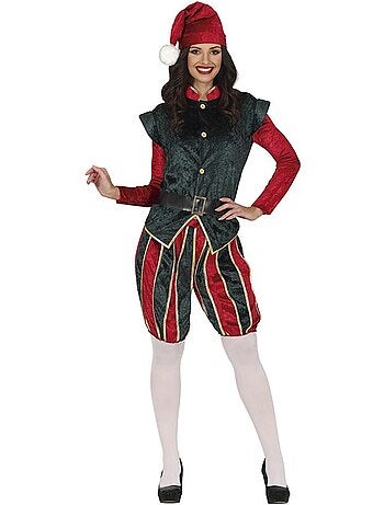 Costume de page elfe avec chapeau