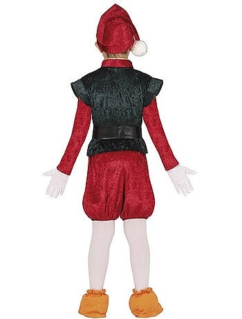 Costume de page elfe avec chapeau