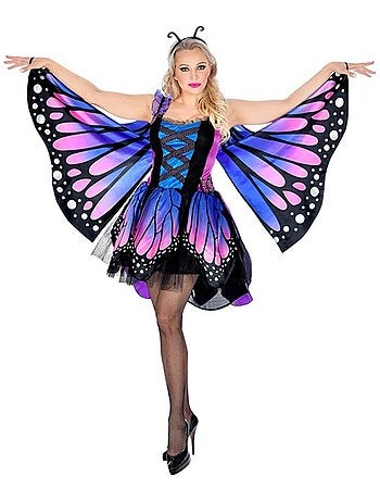 Costume de papillon avec ailes