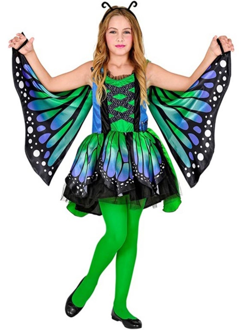 Costume de papillon avec ailes Multicolore - Kiabi